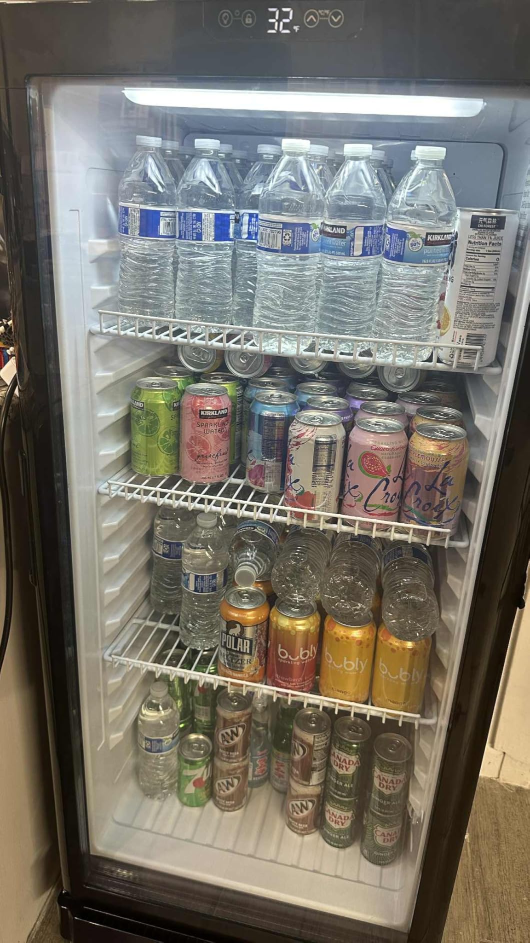 21 Cu.Ft Commercial Display Refrigerator with Double Glass Doors customer photo 1