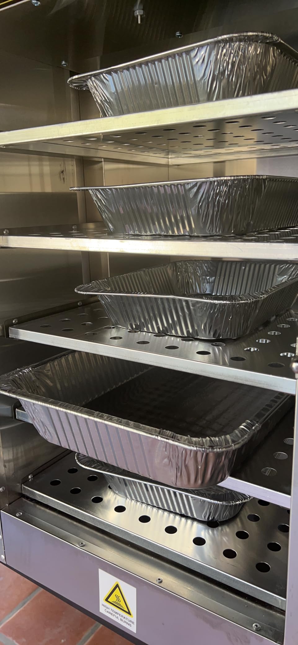 VEVOR Commercial Electric Food Warmer 4-Tier Stainless Steel Double-Door customer photo 2
