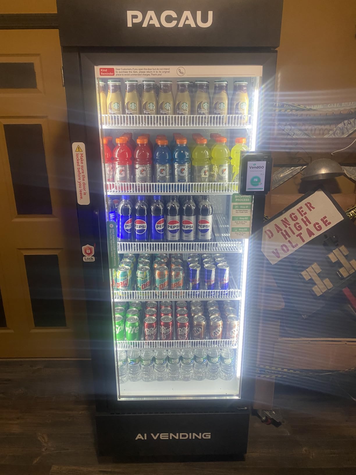 Commercial Vending Machine for Sale, Refrigerated Vending Machine Snacks and Drinks Combo with Credit Card & NFC Payment, Vending Machine for Home or Office customer photo 1