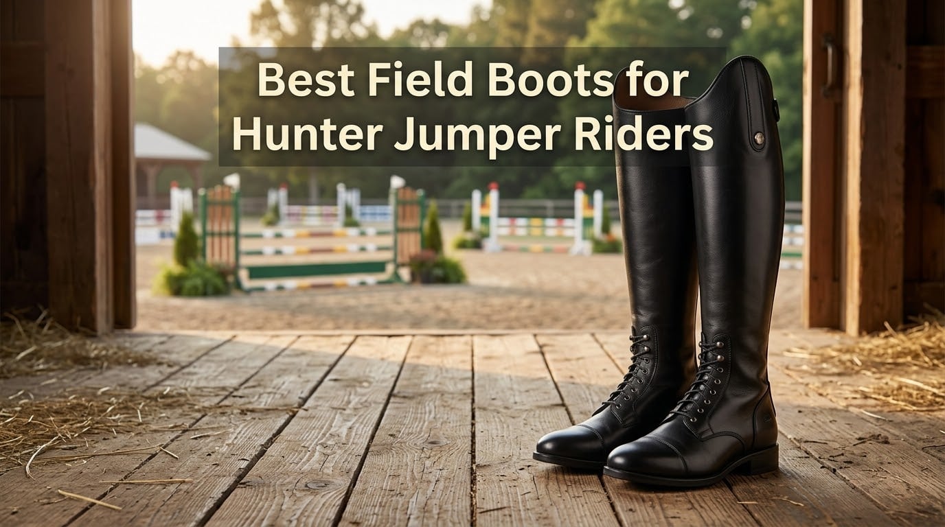 Best Field Boots for Hunter Jumper Riders