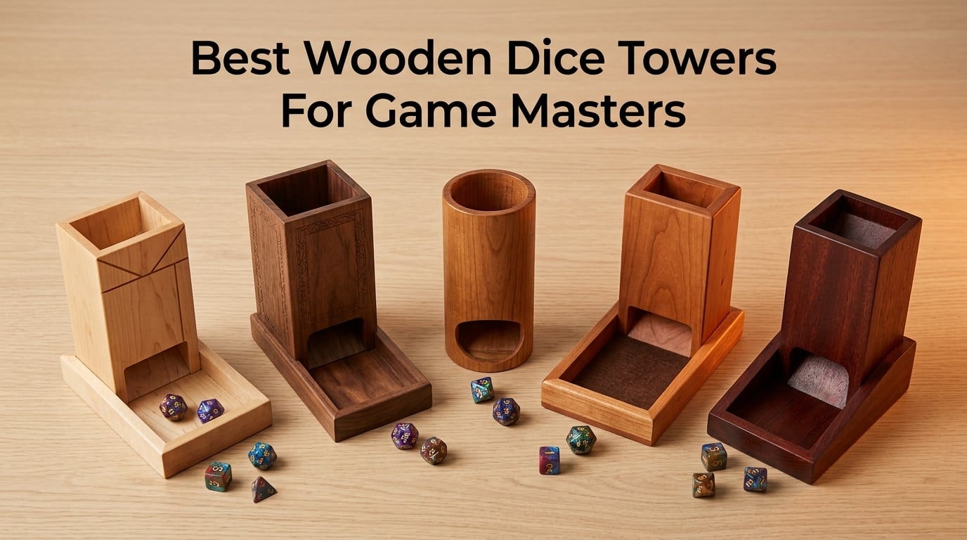 Best Wooden Dice Towers For Game Masters