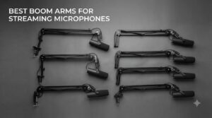 Best Boom Arms for Streaming Microphones