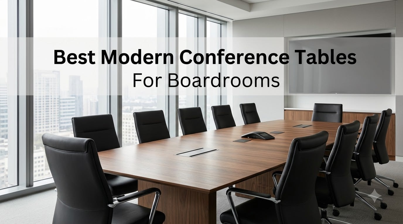 Best Modern Conference Tables For Boardrooms