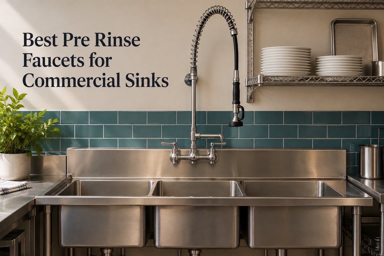 Best Pre Rinse Faucets for Commercial Sinks