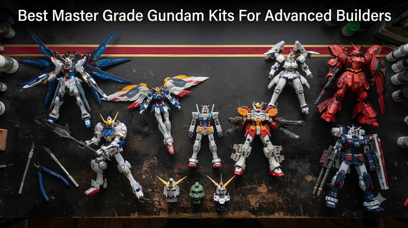 Best Master Grade Gundam Kits For Advanced Builders