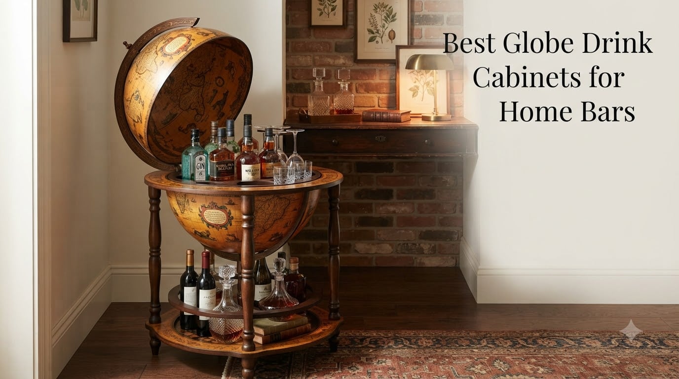 Best Globe Drink Cabinets for Home Bars
