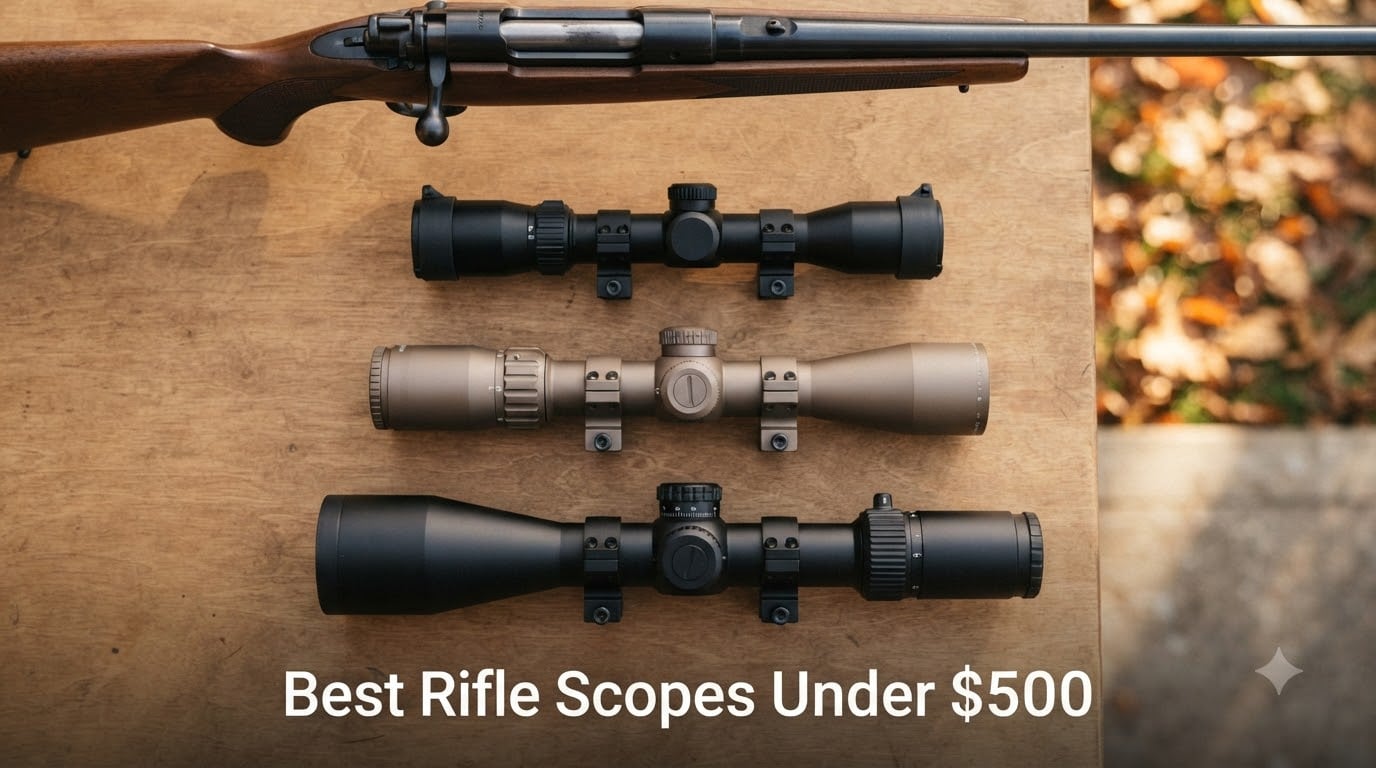 Best Rifle Scopes Under $500