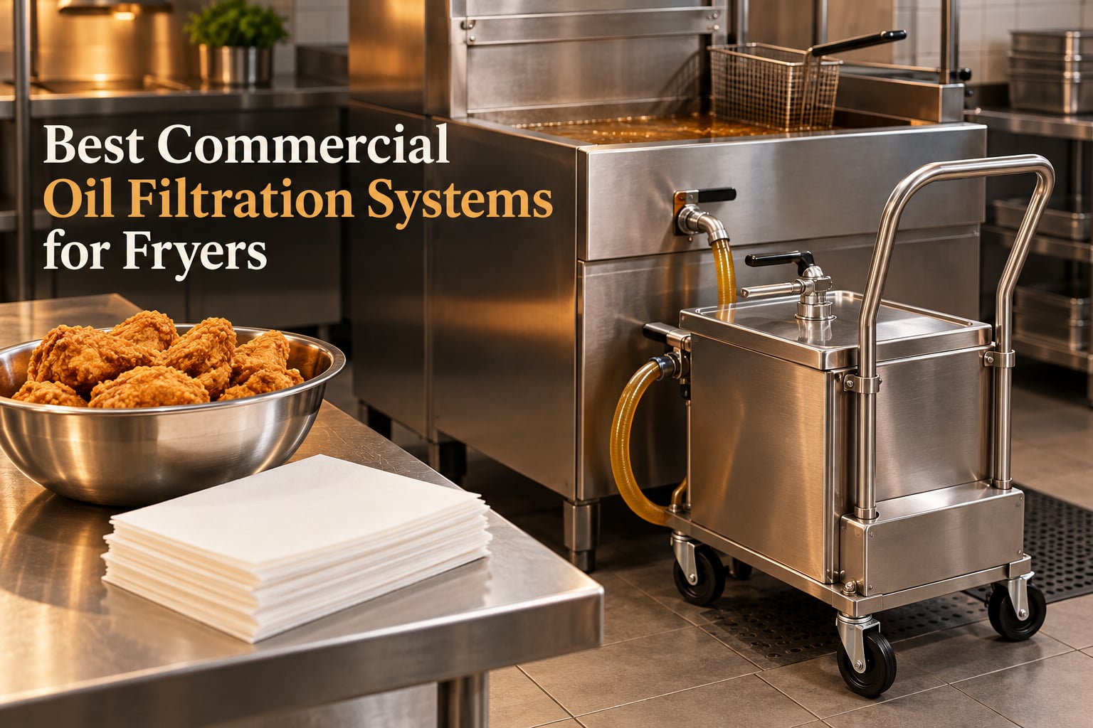 Best Commercial Oil Filtration Systems for Fryers