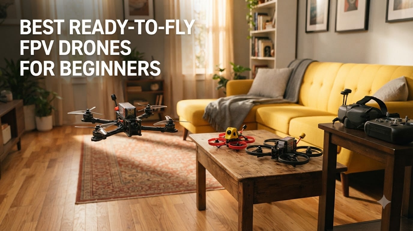 Best Ready-To-Fly FPV Drones For Beginners
