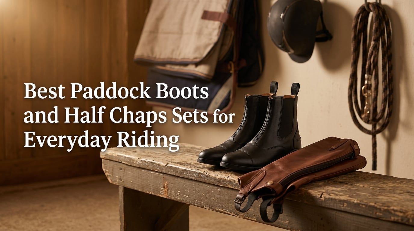Best Paddock Boots and Half Chaps Sets for Everyday Riding