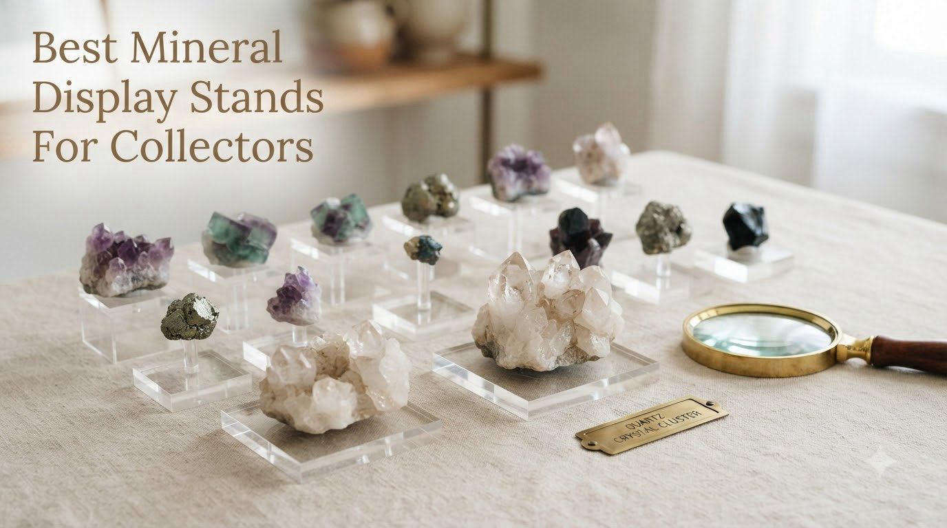 Best Mineral Display Stands For Collectors