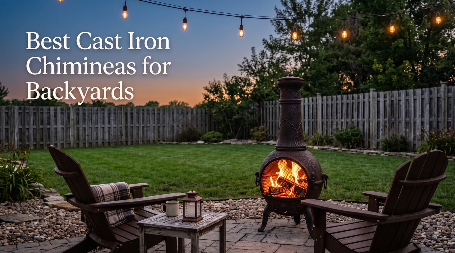 Best Cast Iron Chimineas for Backyards