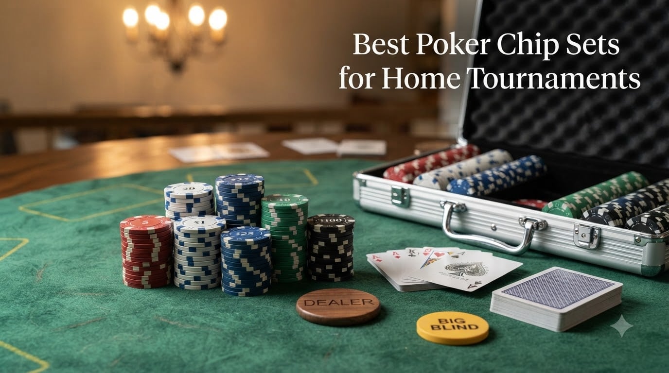 Best Poker Chip Sets for Home Tournaments