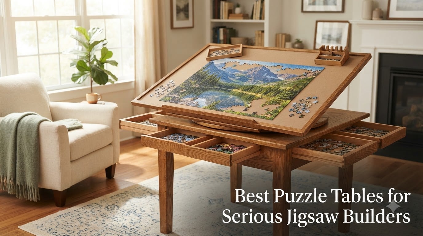Best Puzzle Tables for Serious Jigsaw Builders
