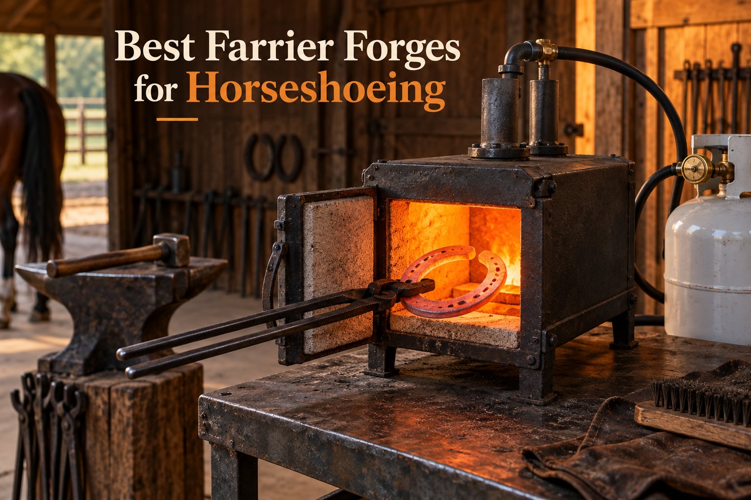 Best Farrier Forges for Horseshoeing