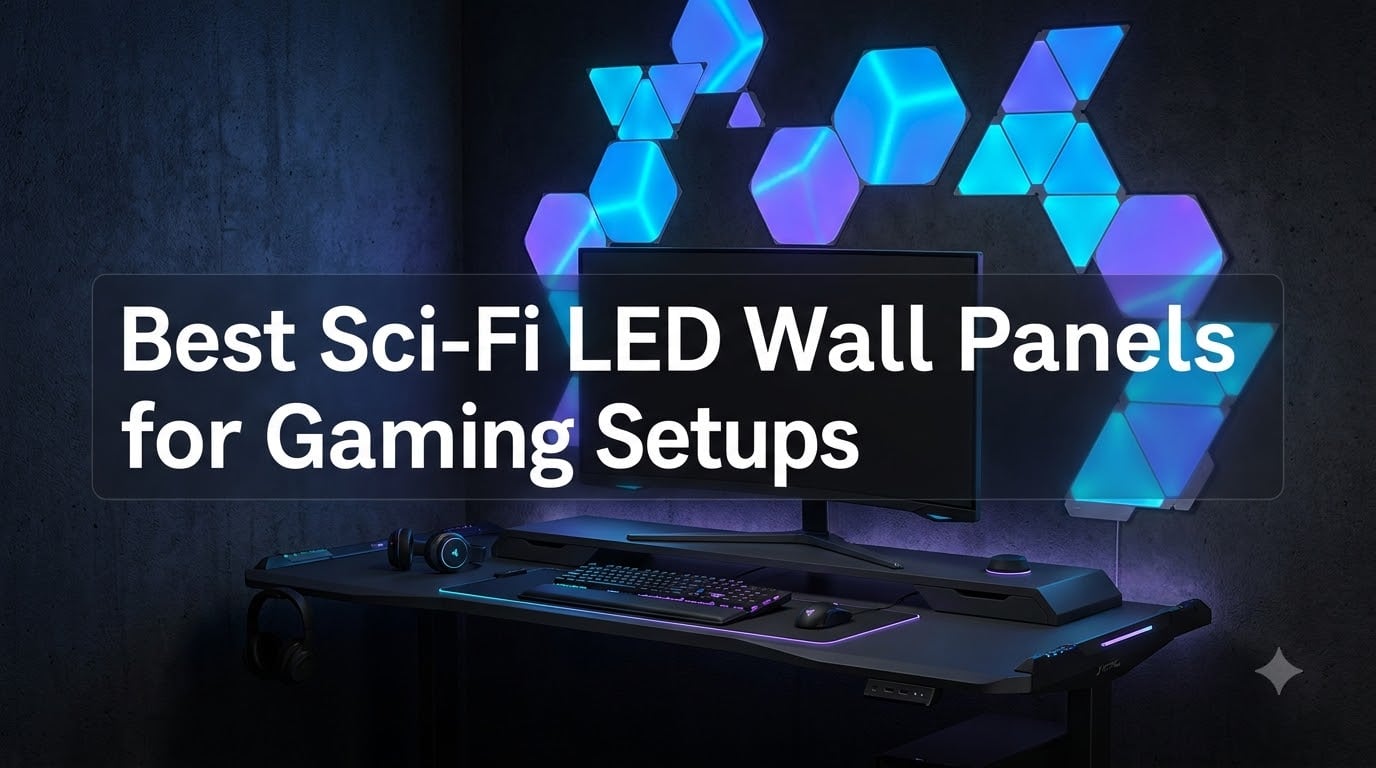 Best Sci-Fi LED Wall Panels for Gaming Setups