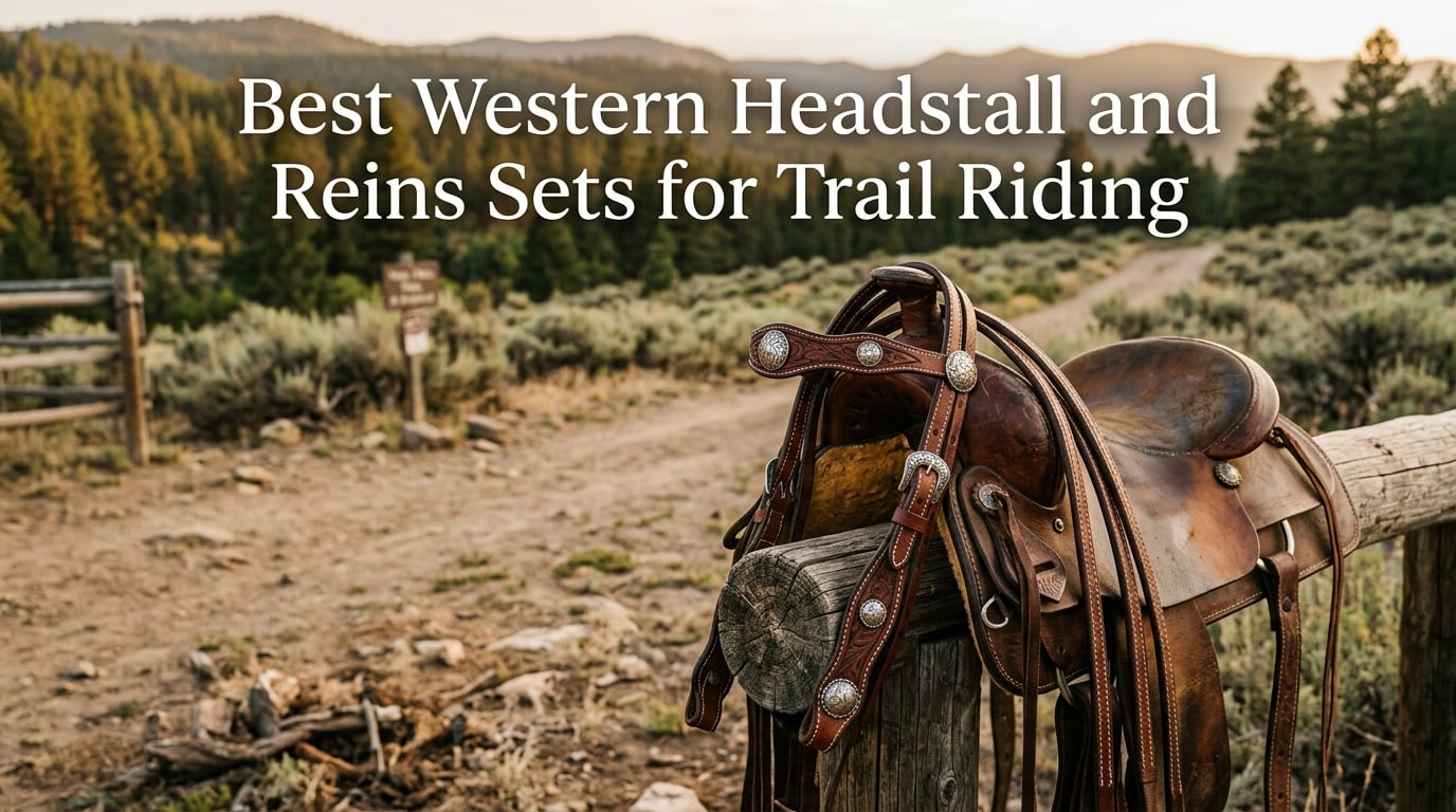Best Western Headstall and Reins Sets for Trail Riding