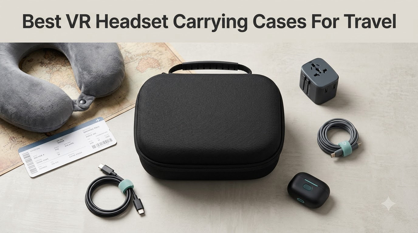 Best VR Headset Carrying Cases For Travel