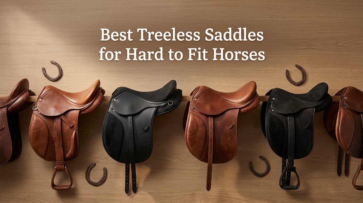 Best Treeless Saddles for Hard to Fit Horses