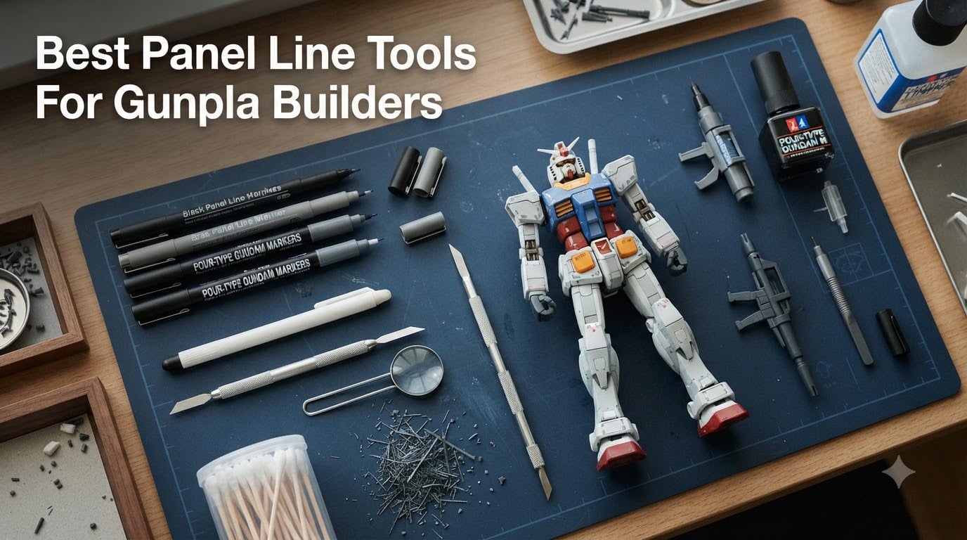 Best Panel Line Tools For Gunpla Builders