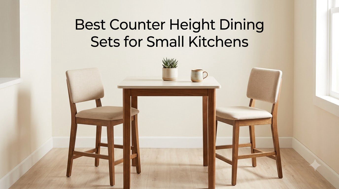 Best Counter Height Dining Sets for Small Kitchens