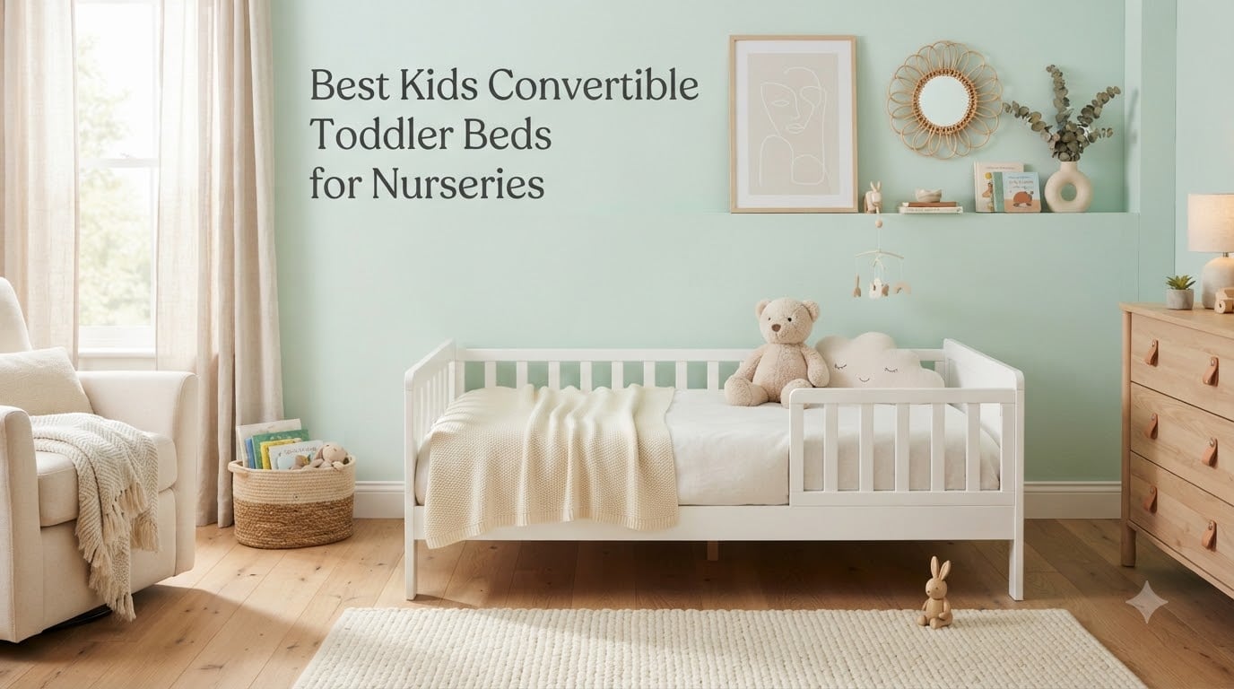 Best Kids Convertible Toddler Beds for Nurseries