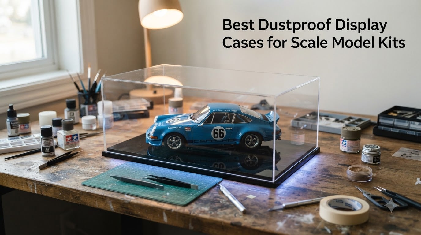 Best Dustproof Display Cases for Scale Model Kits