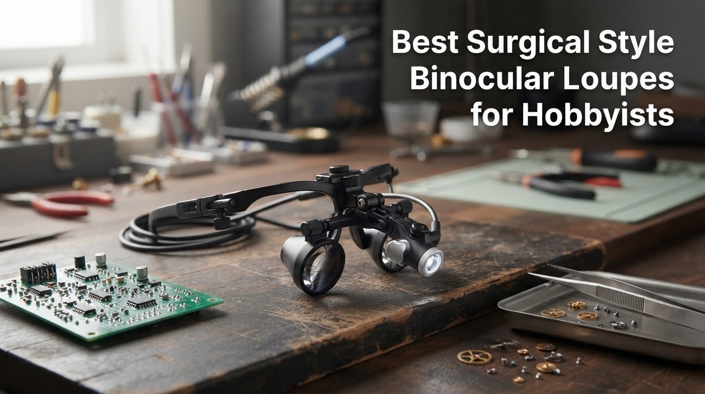 Best Surgical Style Binocular Loupes for Hobbyists