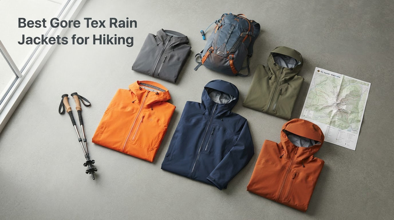 Best Gore Tex Rain Jackets for Hiking