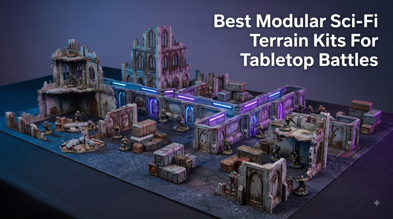Best Modular Sci-Fi Terrain Kits For Tabletop Battles