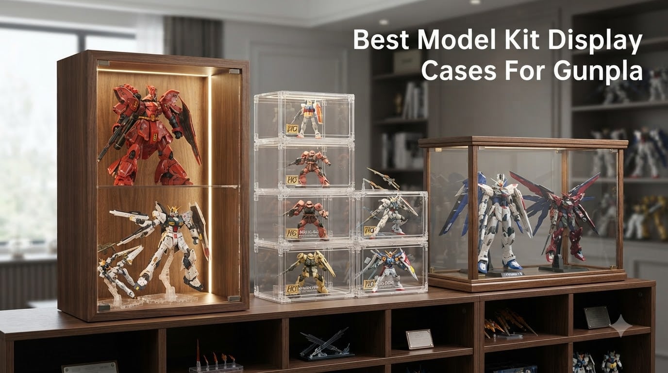 Best Model Kit Display Cases For Gunpla