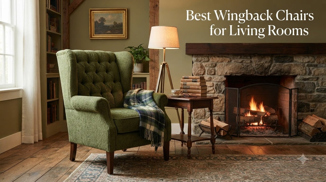 Best Wingback Chairs for Living Rooms