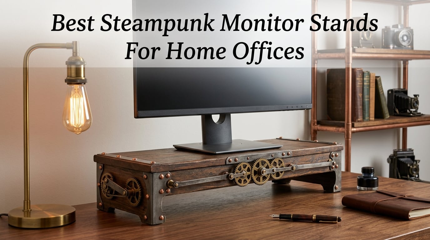 Best Steampunk Monitor Stands For Home Offices
