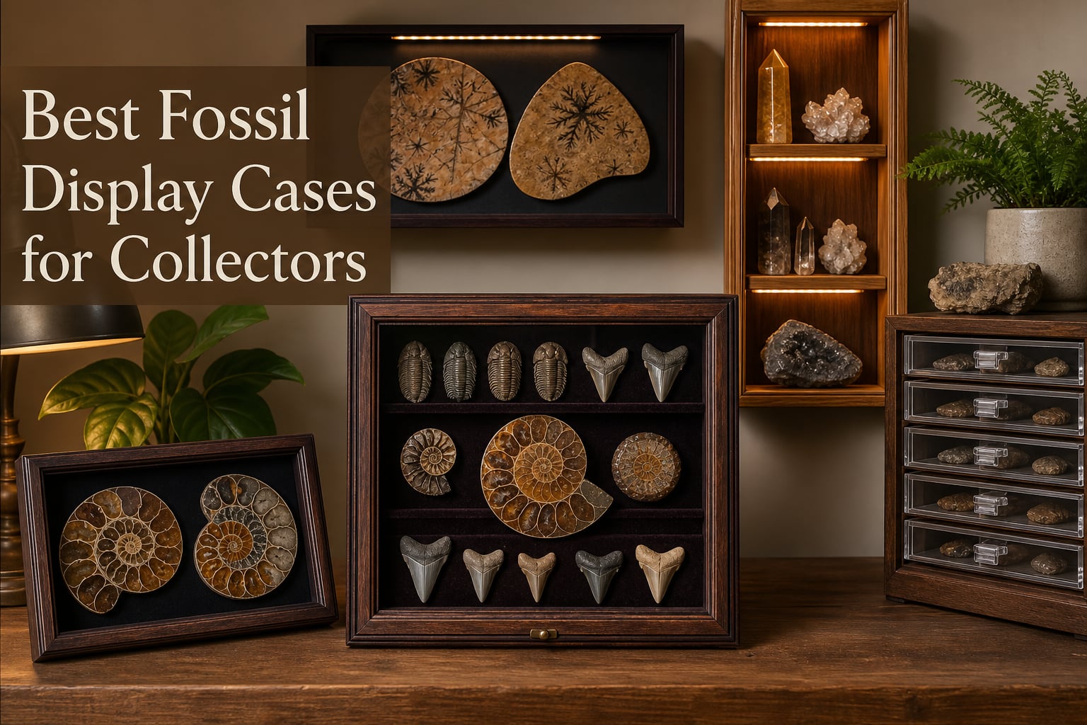 Best Fossil Display Cases for Collectors
