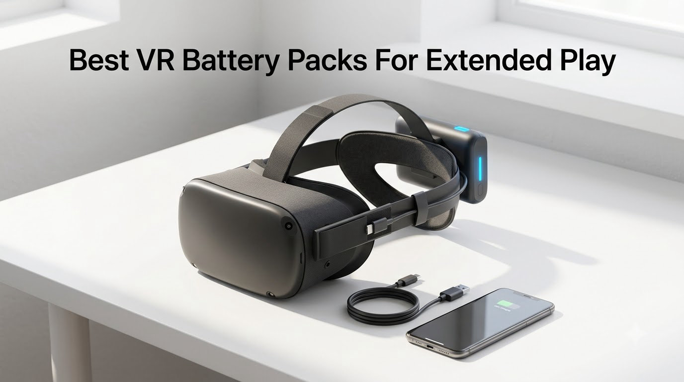 Best VR Battery Packs For Extended Play