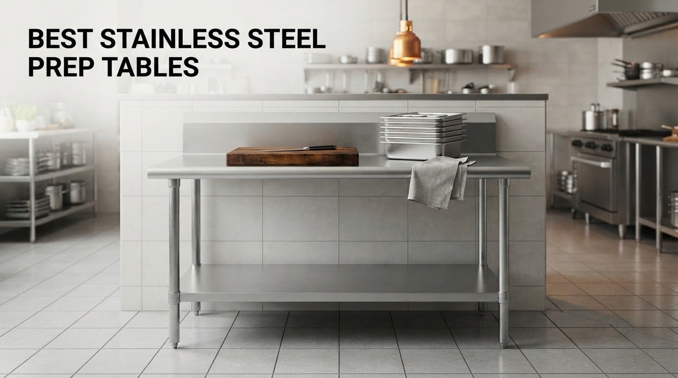 Best Stainless Steel Prep Tables