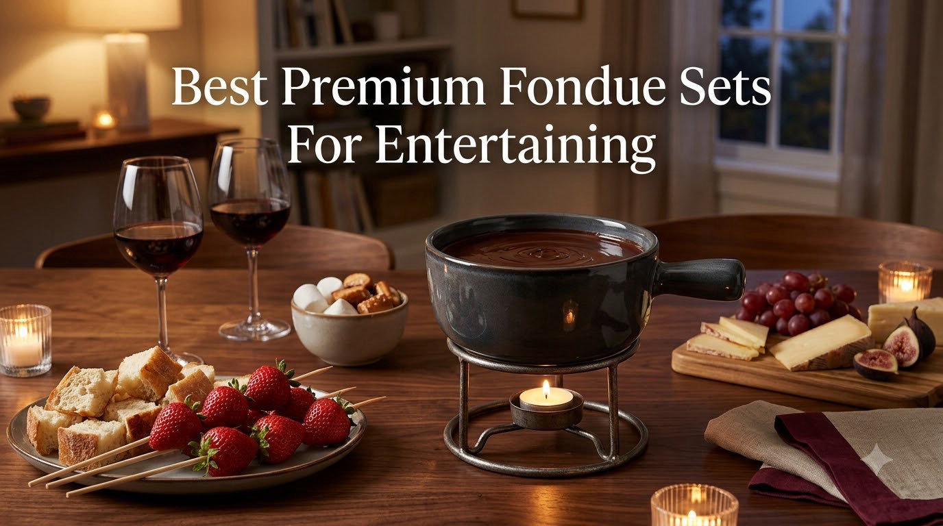 Best Premium Fondue Sets For Entertaining