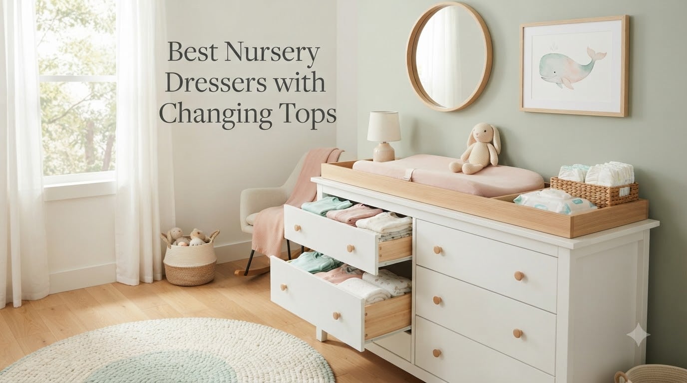 Best Nursery Dressers with Changing Tops