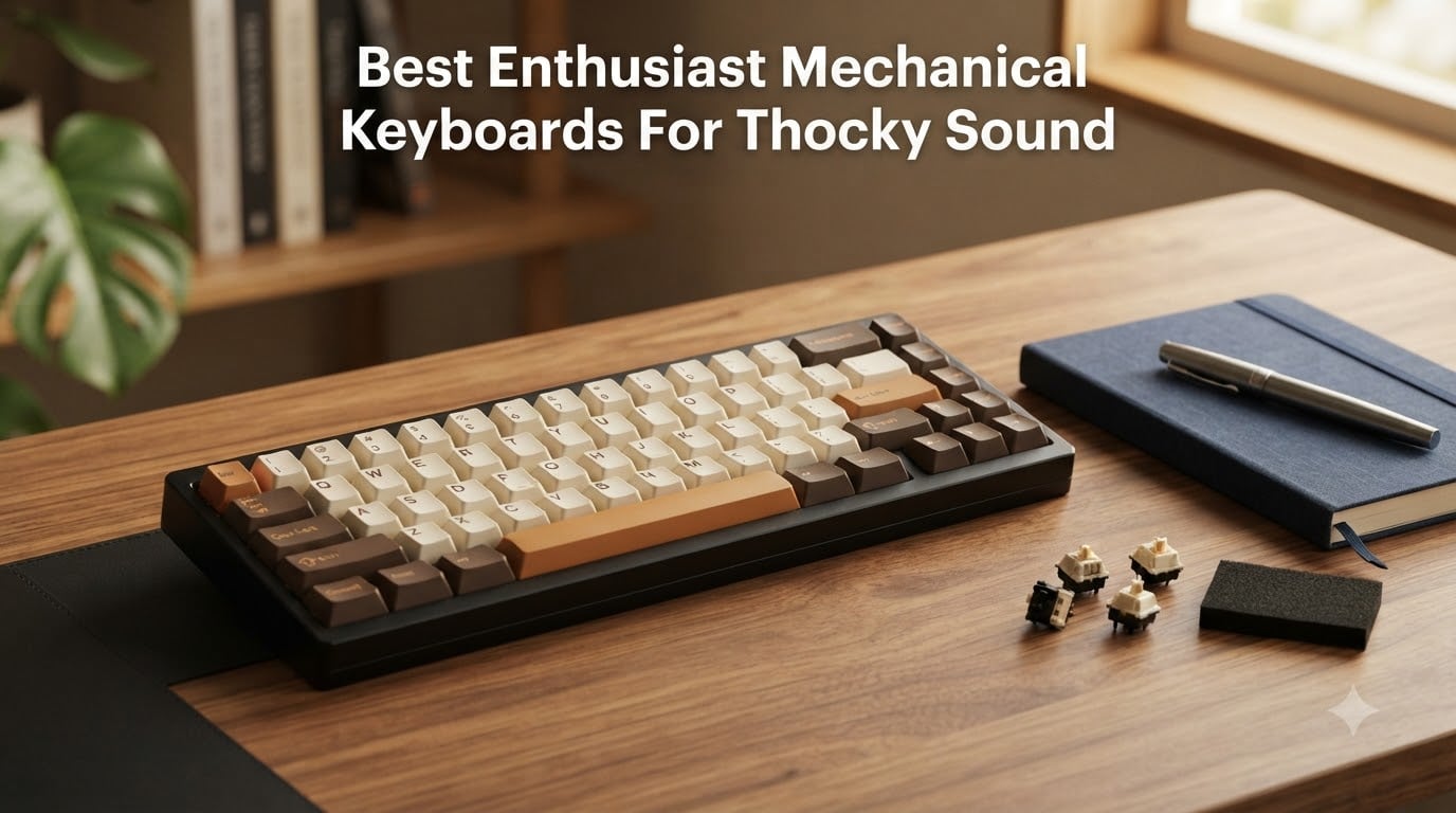 Best Enthusiast Mechanical Keyboards For Thocky Sound