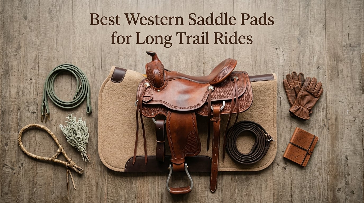 Best Western Saddle Pads for Long Trail Rides