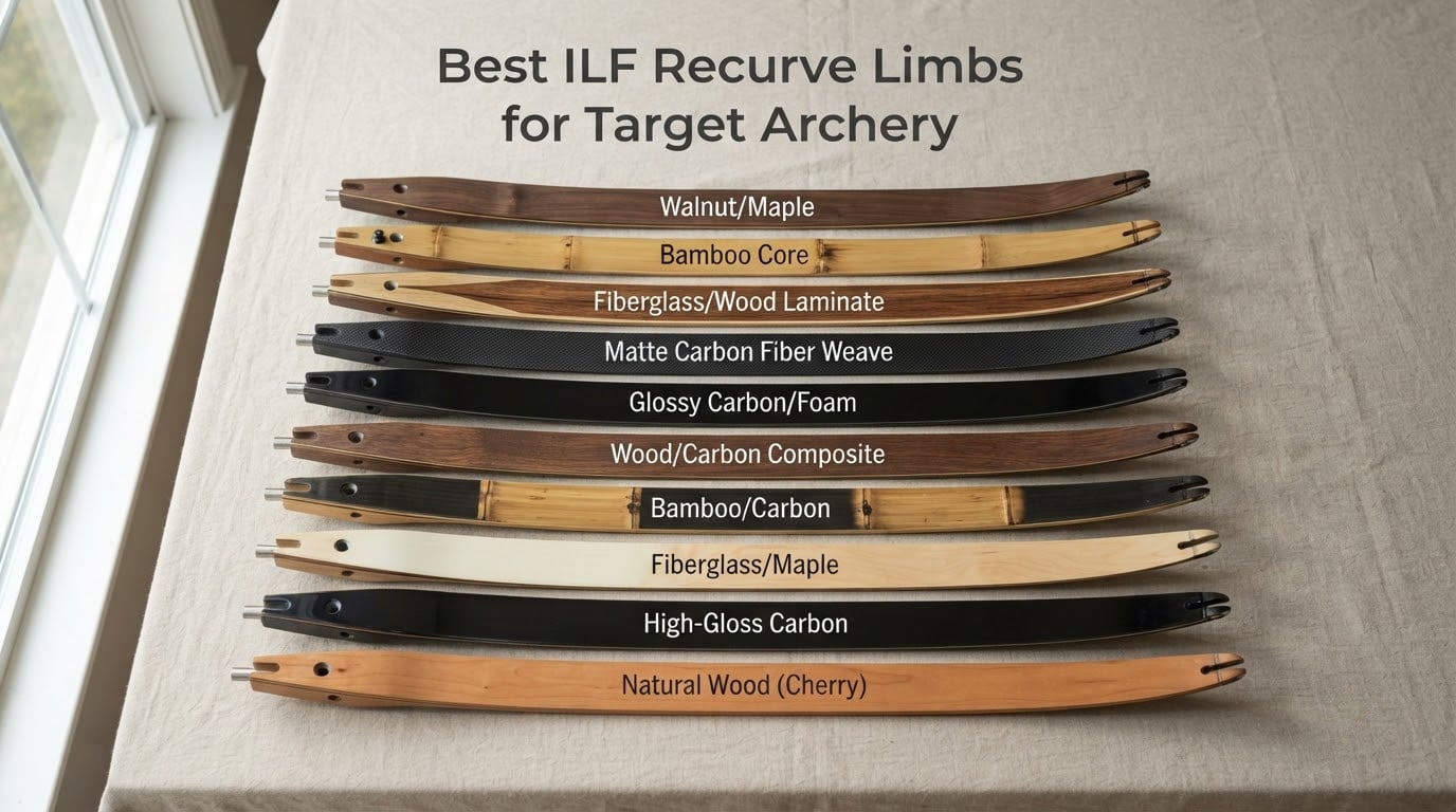Best ILF Recurve Limbs for Target Archery