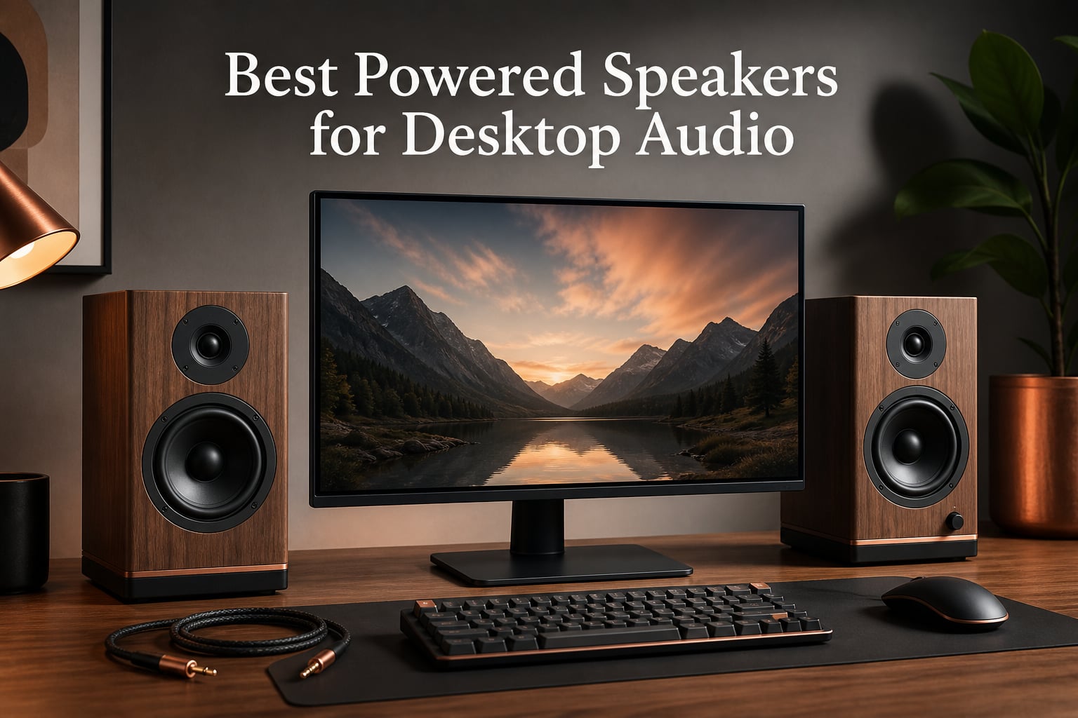 Best Powered Speakers for Desktop Audio