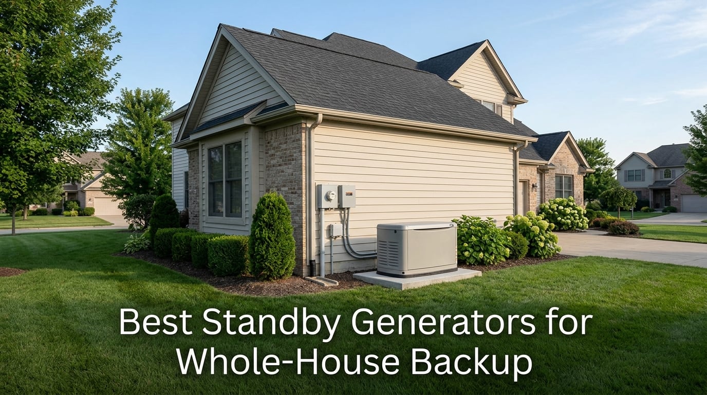 Best Standby Generators for Whole-House Backup