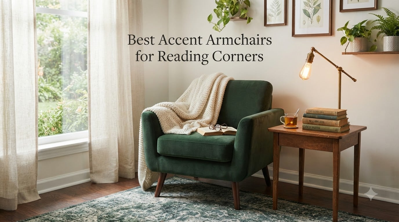 Best Accent Armchairs for Reading Corners