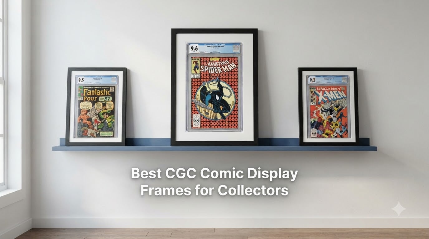 Best CGC Comic Display Frames for Collectors