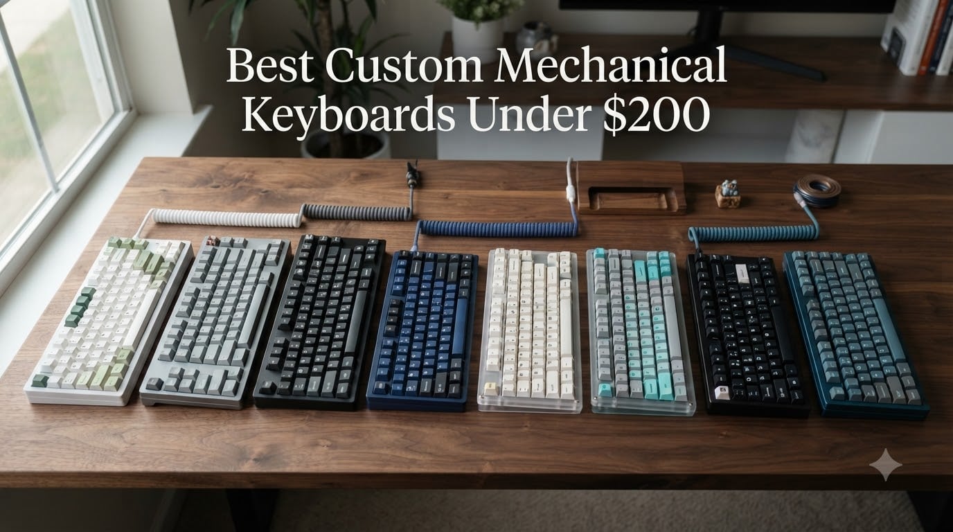 Best Custom Mechanical Keyboards Under $200