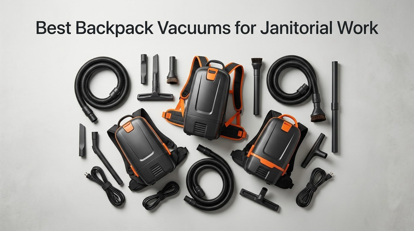 Best Backpack Vacuums for Janitorial Work