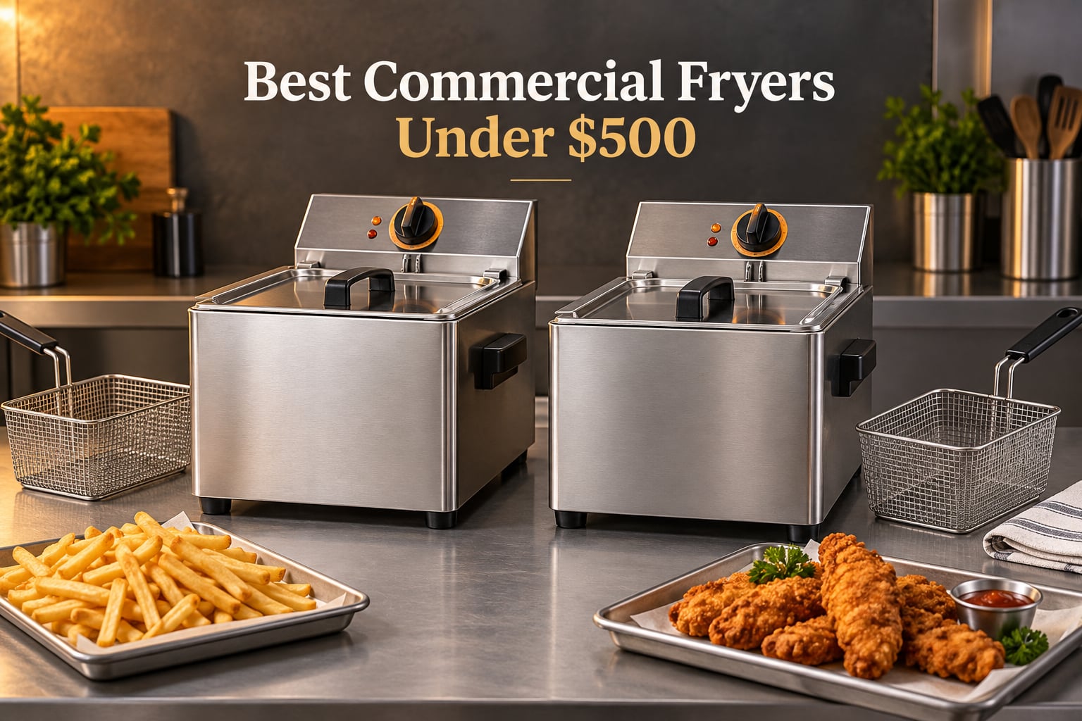 Best Commercial Fryers Under $500