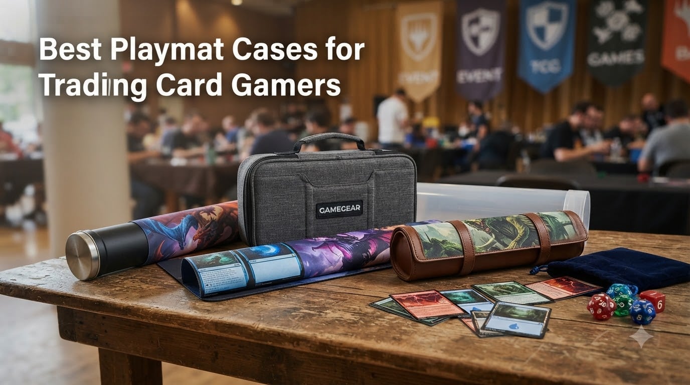 Best Playmat Cases for Trading Card Gamers