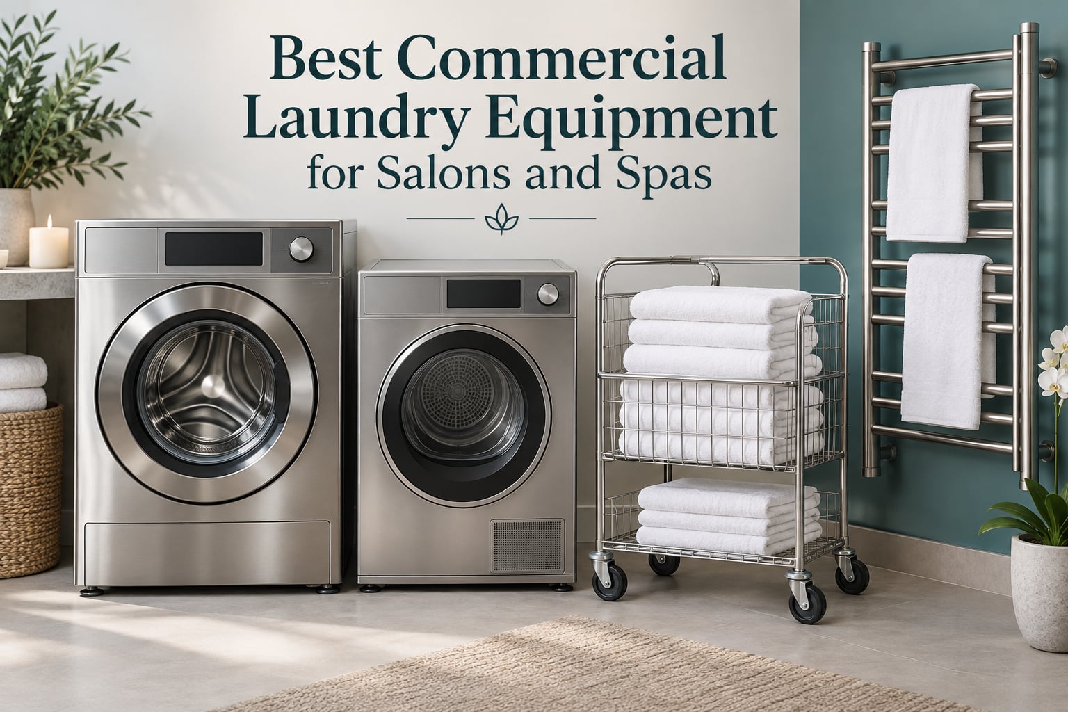 Best Commercial Laundry Equipment for Salons and Spas
